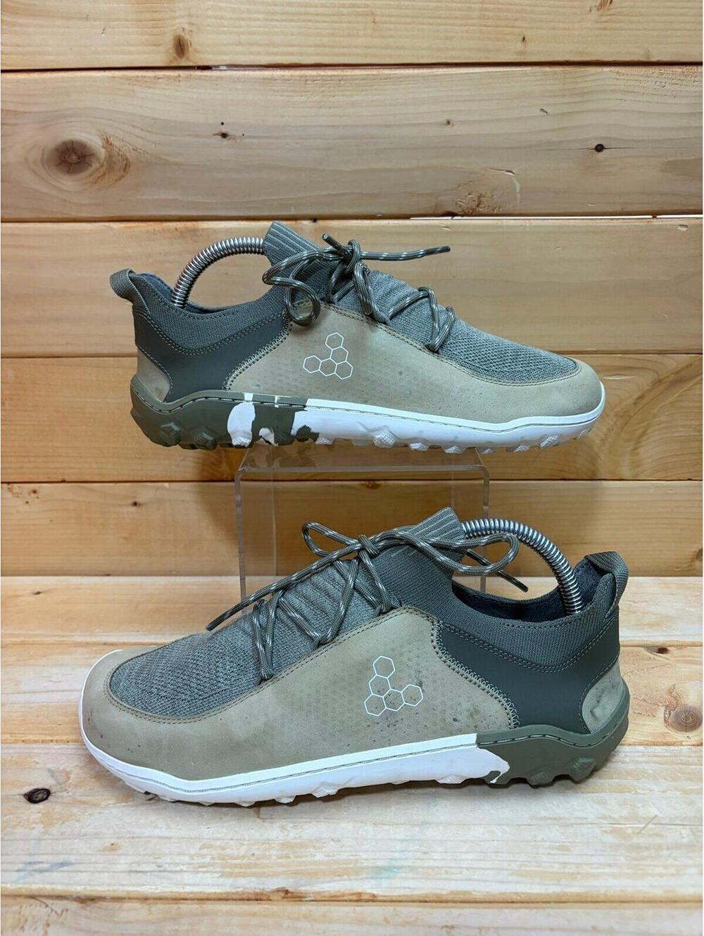 Vivobarefoot Tracker Decon Low Green 15 Minimalist Trail Running Shoe EUR 39 W 8 - Picture 1 of 6